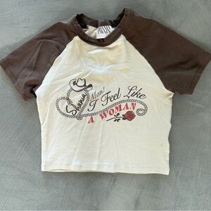 Shania Twain - Cotton On Micro Band Tee - XXS